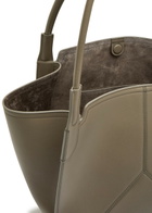 Victoria Beckham Victoria Panelled Leather Tote bag - Khaki - One Size