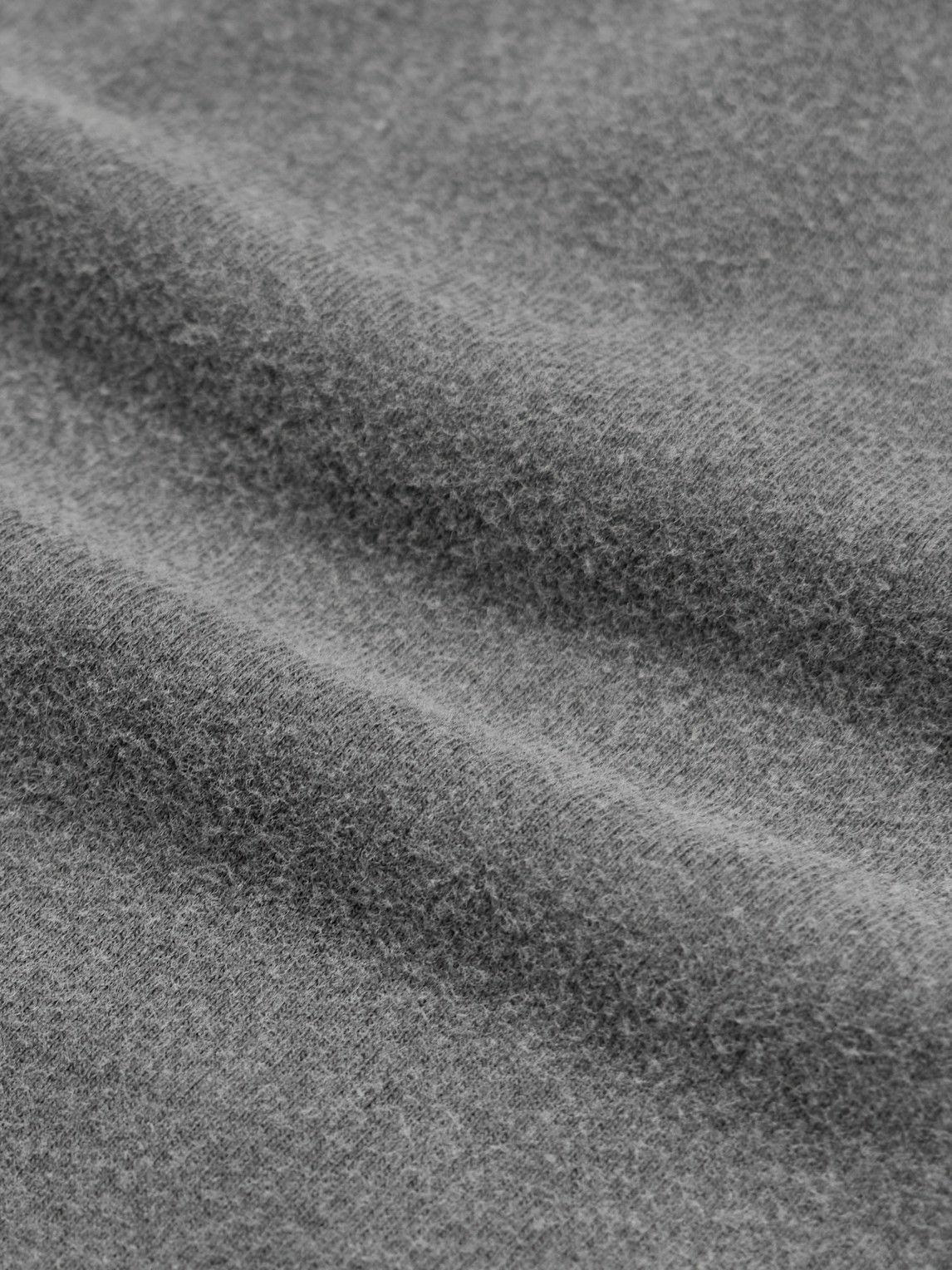 mfpen - New Garment-Dyed Brushed Organic Cotton-Jersey T-Shirt - Gray