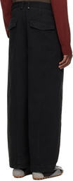 Entire Studios Black Gully Trousers