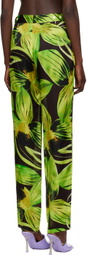 Louisa Ballou Green Cruise Trousers