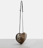 Alaïa Le Cœur calf hair shoulder bag