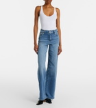 Frame Le Slim Palazzo Long wide-leg jeans