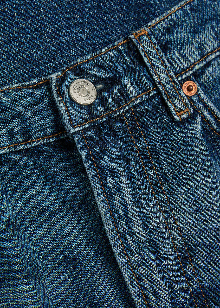 Reformation Cary Wide-leg Jeans Denim