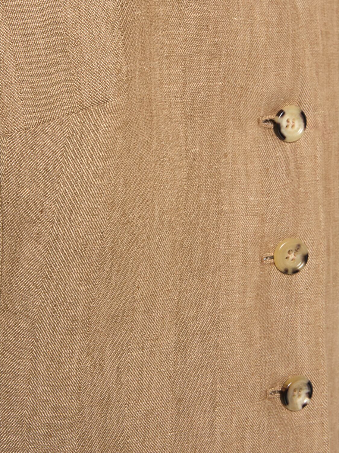 MAX MARA Sauro Linen Vest Max Mara