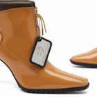 Timberland Women's x Veneda Carter Front Zip Heel Boot in Wheat Patent