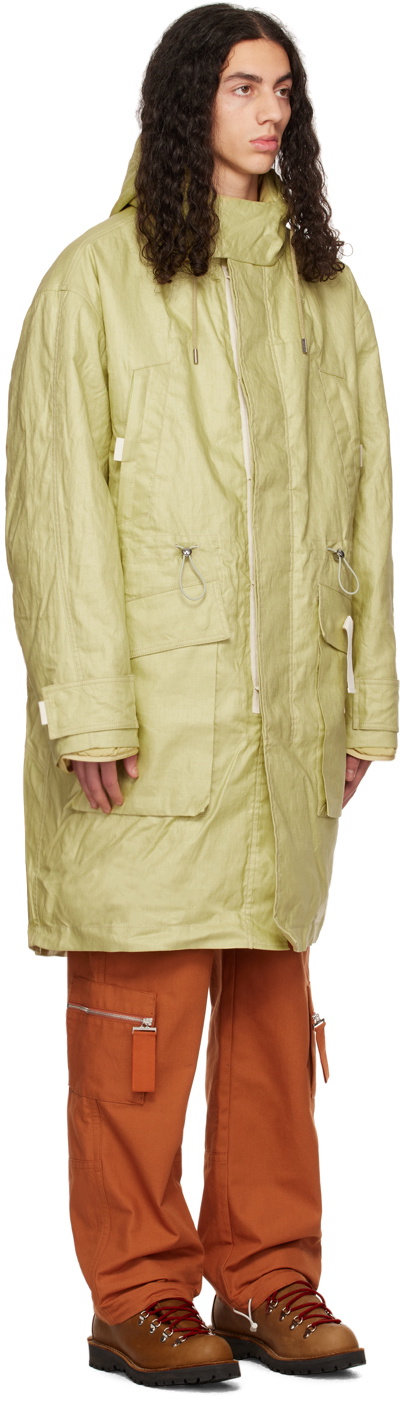Jacquemus Green Le Papier 'La Parka Cozi' Coat Jacquemus