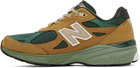 New Balance Tan Made In USA 990v3 Sneakers