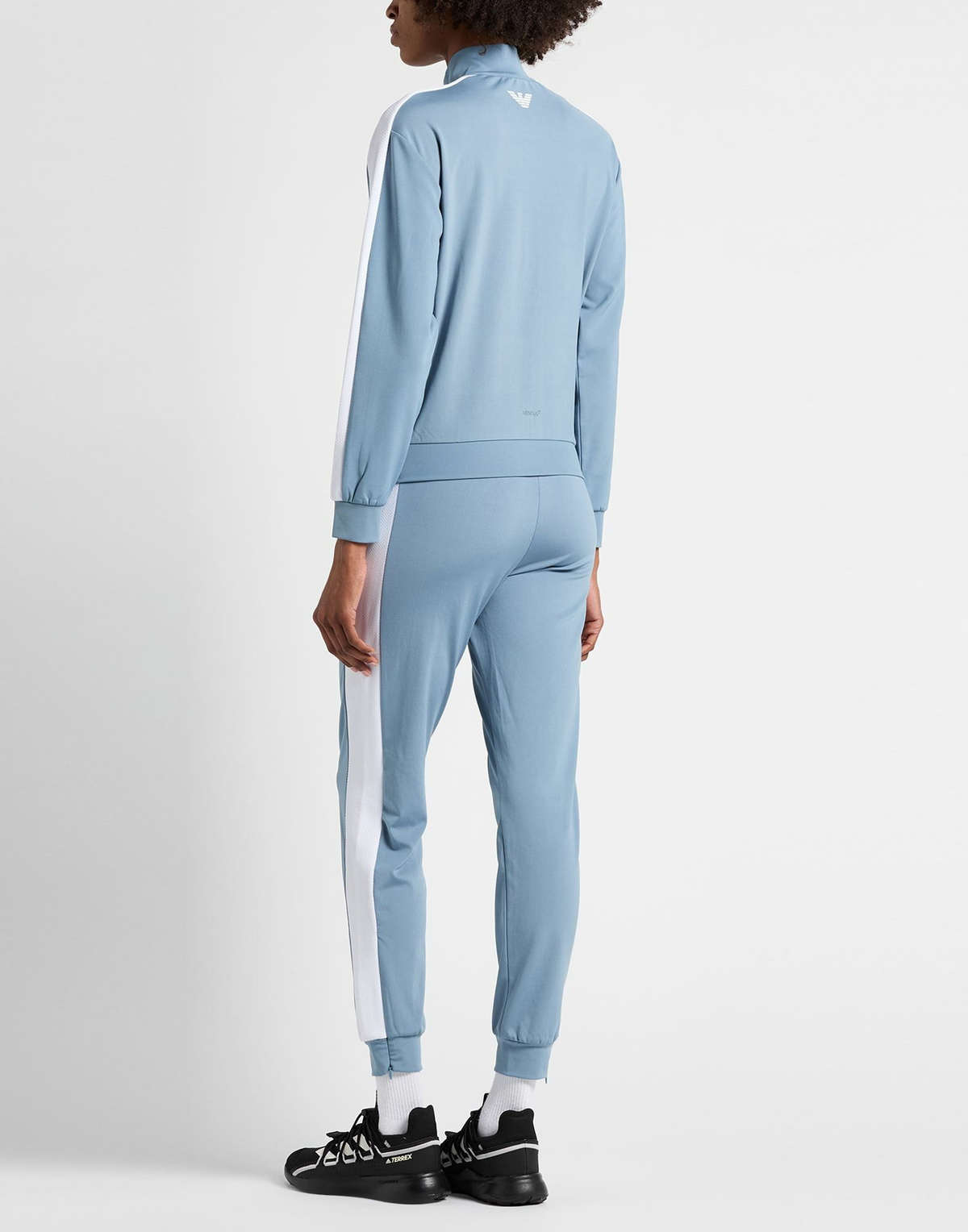 Ea7 Womens Tracksuit Light in Blue