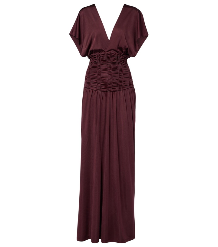 Photo: Aya Muse Anara ruched maxi dress