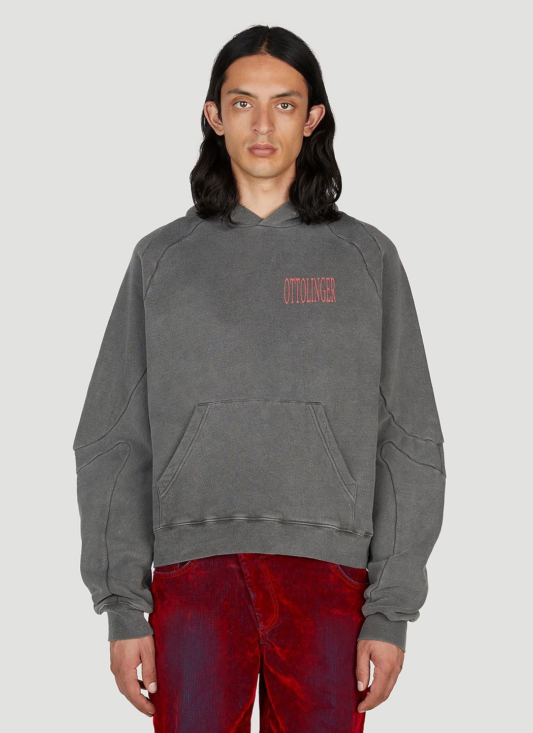 Ottolinger x Brook Hsu Multiline Hooded Sweatshirt