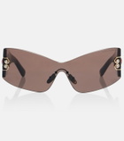 Dolce&Gabbana Embellished rectangular sunglasses
