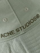 Acne Studios - Logo-Embroidered Cotton-Twill Bucket Hat