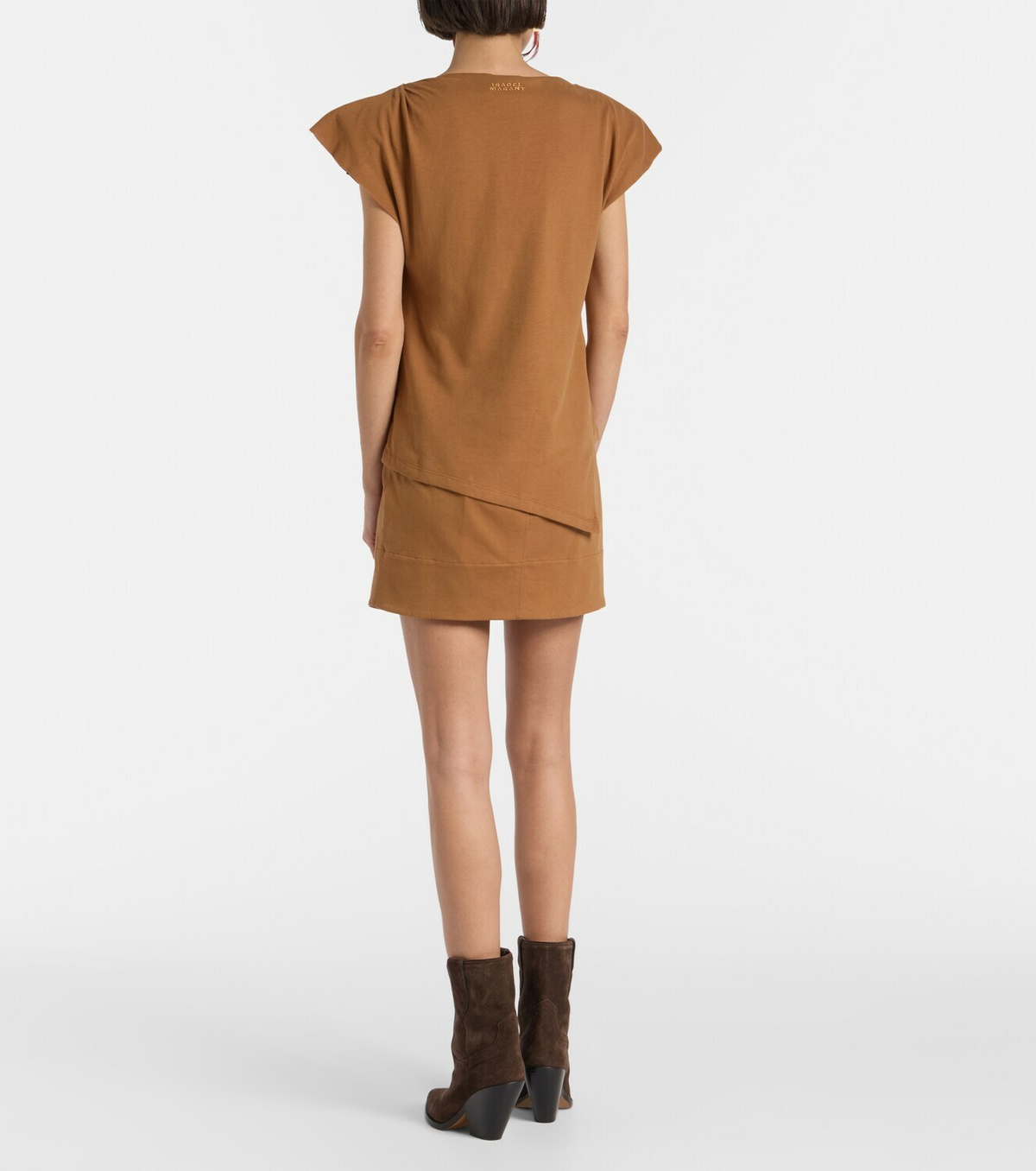 Isabel Marant Sebani asymmetric cotton T-shirt