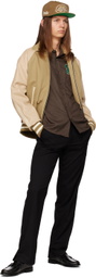 Rhude Black Drawstring Trousers
