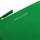 Comme des Garçons SA8100 Classic Wallet in Green
