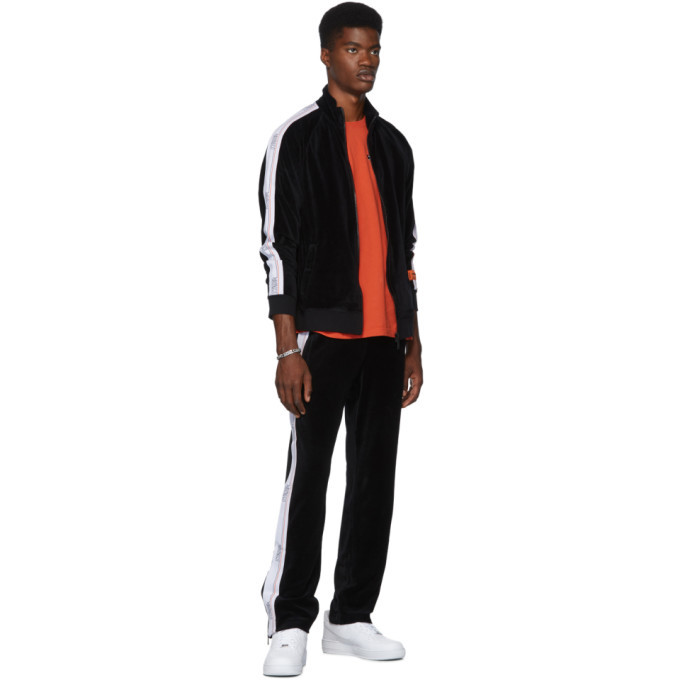 Heron Preston Black Tape Track Jacket Heron Preston