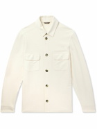 Loro Piana - Silk, Cotton and Linen-Blend Overshirt - Neutrals