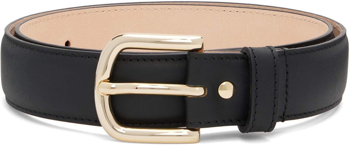 A.P.C. Black Rose Belt