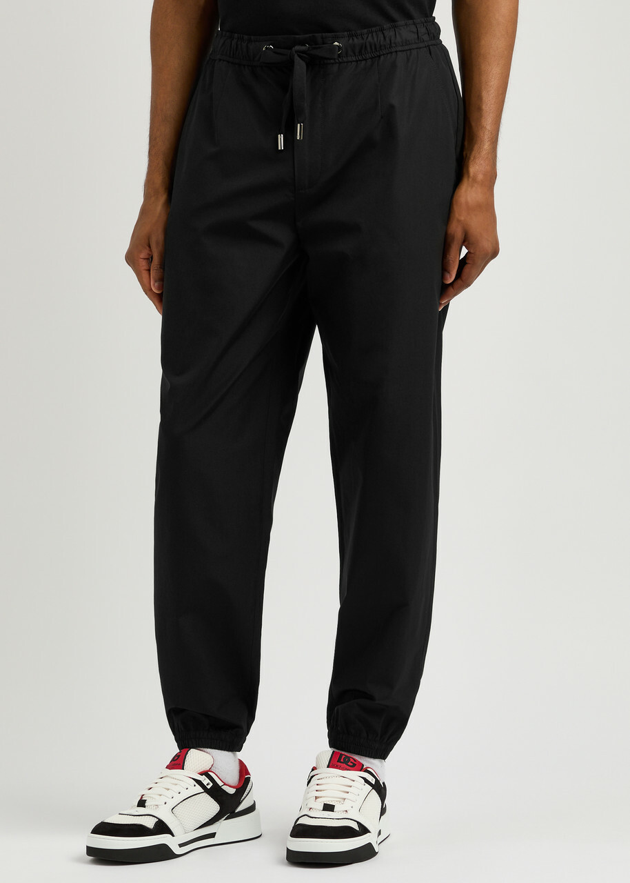 Dolce & Gabbana Cotton-poplin Sweatpants Black