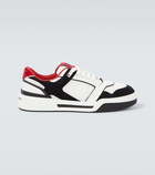 Dolce&Gabbana Roma leather-trimmed sneakers