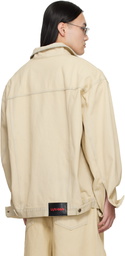 LU'U DAN Off-White Drifter Denim Jacket