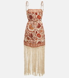 Zimmermann - Vitali Fringe linen minidress