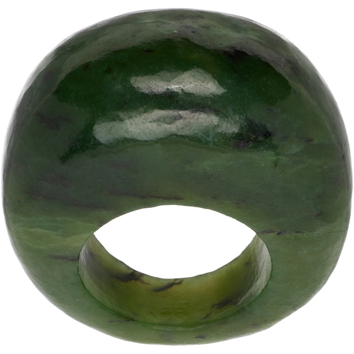 Photo: Sophie Buhai Medium Jade Donut Ring