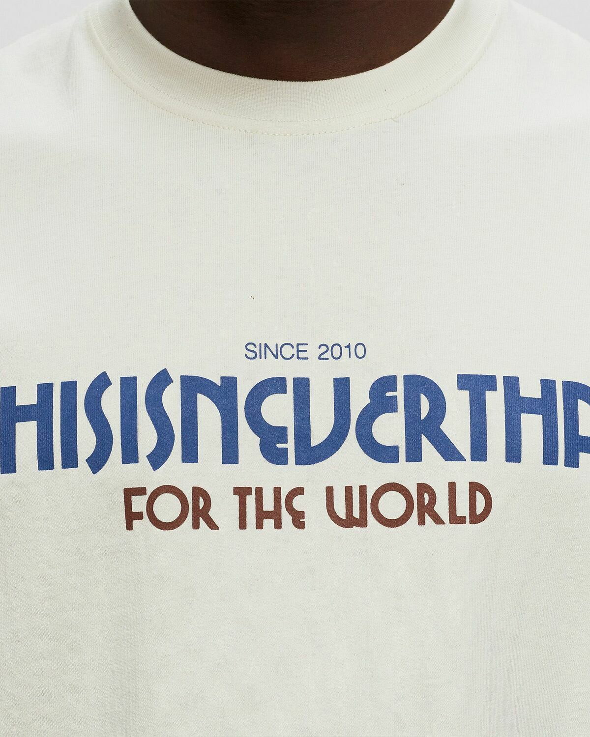 Thisisneverthat Swallow Tee White - Mens - Shortsleeves thisisneverthat