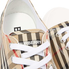 Burberry Men's Jack Check Sneakers in Archive Beige/White