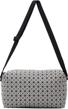 Bao Bao Issey Miyake Gray Saddle Messenger Bag