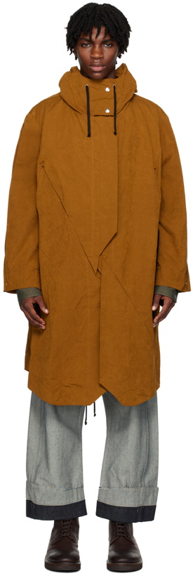 Photo: Marina Yee Brown Origami Coat