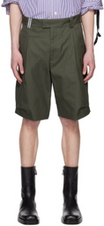 Marina Yee Green Jules Shorts