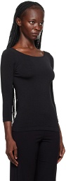 Wolford Black Cordoba Long Sleeve T-Shirt