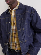 Human Made - Pleated Denim Jacket - Blue