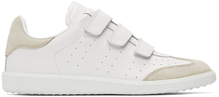 Photo: Isabel Marant White Bethy Classic Sneakers
