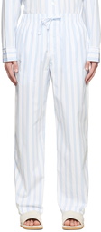 Tekla White Organic Cotton Pyjama Pants