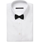 LANVIN - Pre-Tied Silk-Satin Bow Tie - Black