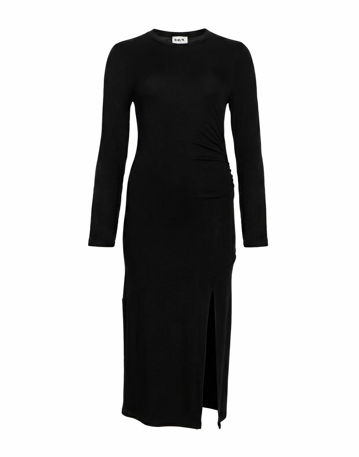 Berna Womens Midi dress in Black