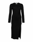 Berna Womens Midi dress in Black