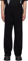 We11done Black Piercing Sweatpants