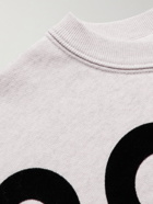 Isabel Marant - Howley Logo-Flocked Cotton-Blend Jersey Sweatshirt - Unknown