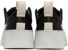 Boris Bidjan Saberi Black & Off-White Suede Bamba 2.1 Sneakers