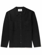 NN07 - Jonas 6398 Merino Wool Overshirt - Black