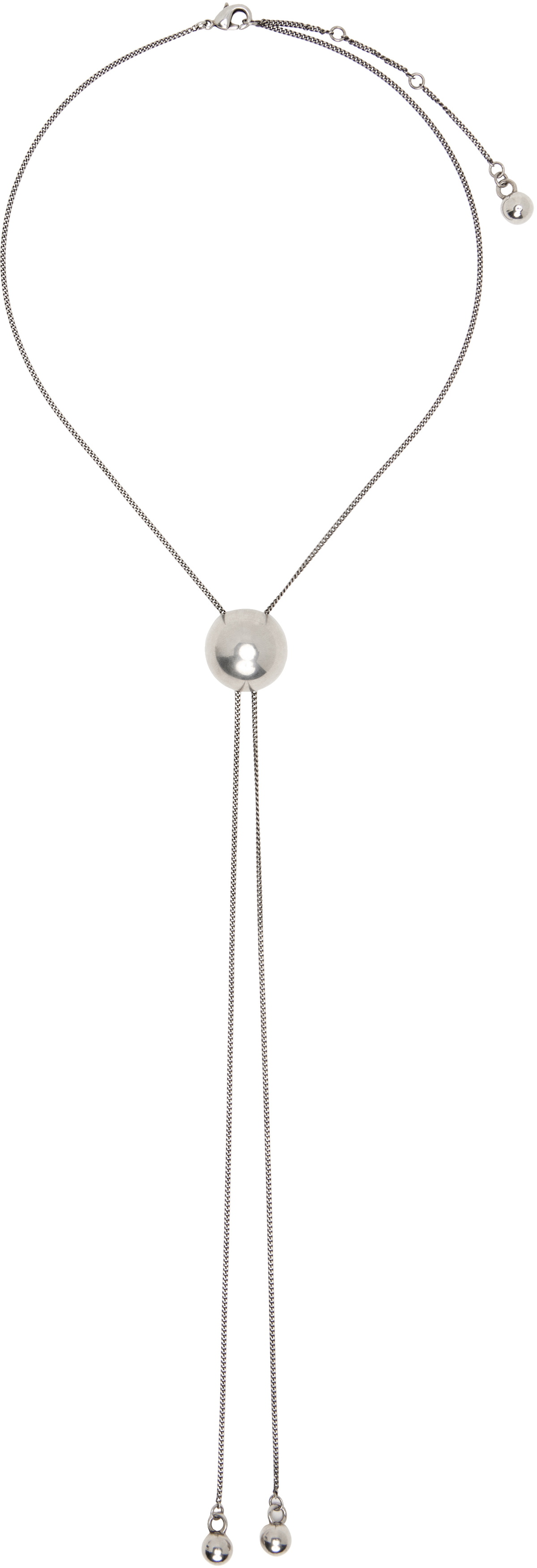 【LEMAIRE / ルメール】MAGLITE CHAIN NECKLACE Lemaire Maglite Chain Necklace - Silver | Garmentory
