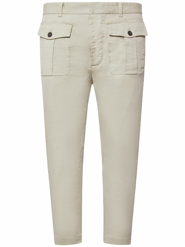 Photo: DSQUARED2 - Stretch Cotton Drill Cargo Pants
