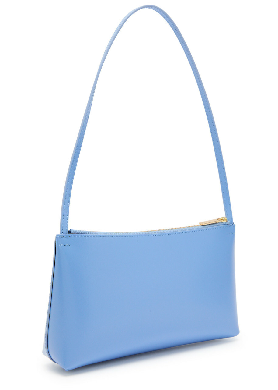 Mansur Gavriel Gaia Smoothed Leather Shoulder bag - Blue - One Size