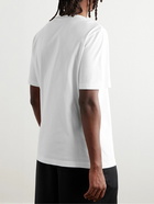 Moncler - Logo-Print Cotton-Jersey T-Shirt - White