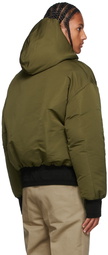 Givenchy Reversible Green & Black Down 4G Jacket