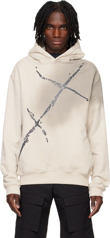Photo: HELIOT EMIL Beige Fluxus Hoodie