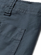 Hartford - Troy Slim-Fit Cotton Drawstring Trousers - Gray